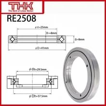 New THK Cross Roller Ring Inner Ring Rotation RE 2508 RE2508 RE2508UUCC0 RE2508UUC0