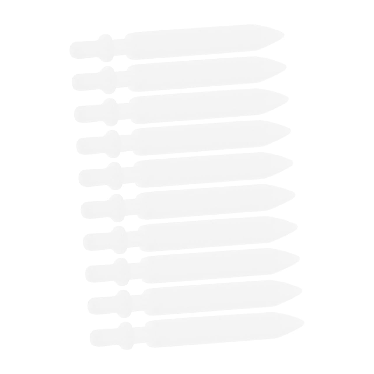 KALLORY Universal Replacement Pen Tips for Markers 10pcs Nylon Brush Tips for Acrylic and Oil Paint Markers