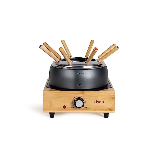 Livoo Service à Fondue électrique DOC287, 2L, 8 personnes
