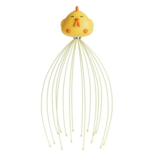 Head Massage Spider - Scalp Massager, Scalp Massager Tool | Hair Massager, 16 Finger Knots, Relaxing Equipment for Women and Men, Stress Relief After Hair