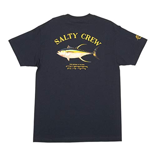 Salty Crew Ahi Mount SS Tee - Men's Fashion Casual Short Sleeve T-Shirt Cotton - Regular Fit - Lifestyle Beach Apparel