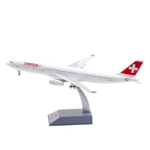 Avión en Miniatura Swiss A330-300 HB-JHG de Aleación 1:200 Réplica Colección