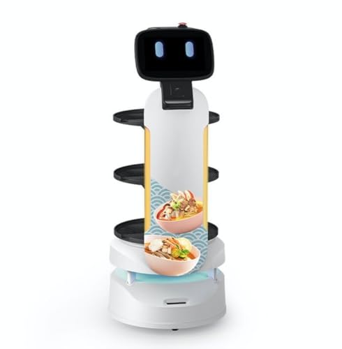 Smart AI Food Delivery Robot with Autonomous Navigation...