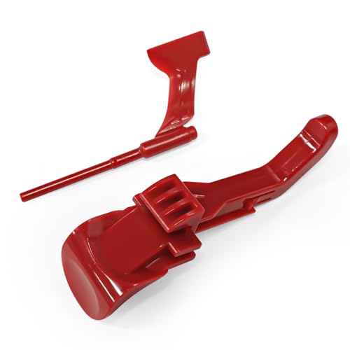 SuperDi Vacuum Cyclone Red Canister Button Release Catch Clips Compatible with Dyson DC41, DC43 DC65