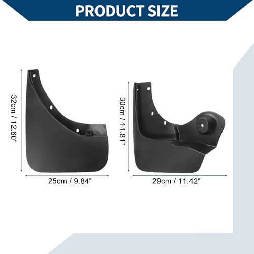 Image of Mud Flaps Splash Guards for Renault Duster 2010-2015 Front Rear Mud Guards 1 Set