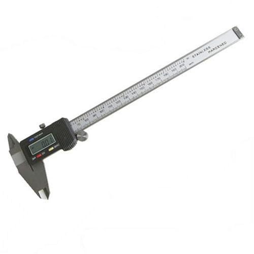 Silverline Tools 833626 - Calibre pie de rey digital (200 mm)