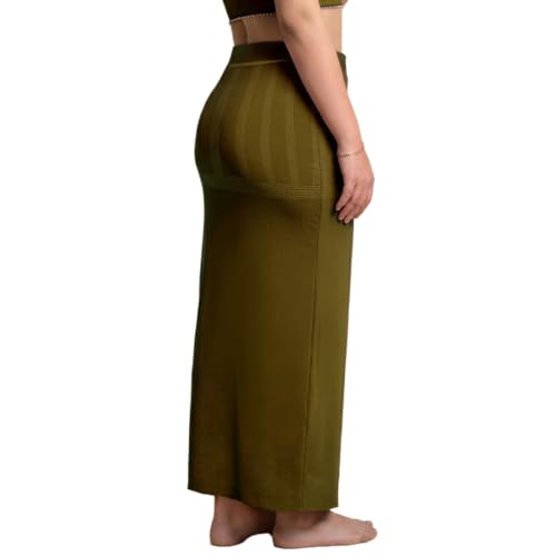 Image of dermawear Women Blended Fabric Saree Shapewear Petticoat (SS-406)