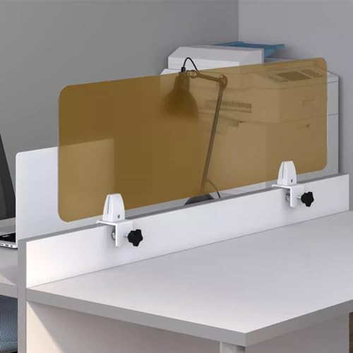 Séparateur portable acrylique panneau de confidentialité autonome bureau
