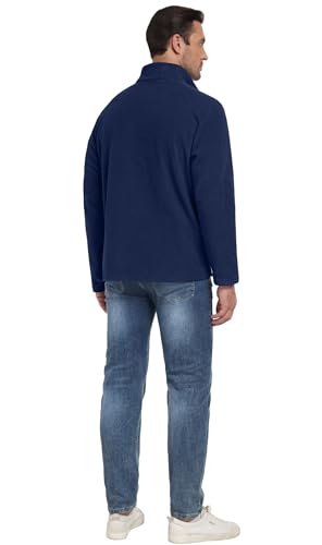 USA Flag Graphic sweatshirt for men,American Patriotic 1/4 Zip Long Sleeve Pullover with shoulder pocket4