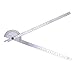 FUNOMOCYA Protractors T Tool Angle Finder Protractor Goniometer Ruler with Swing Arm Workworking Protractor 180 Degree Protractor Industry Tools Angle Finder Tool to Rotate Metal Universal