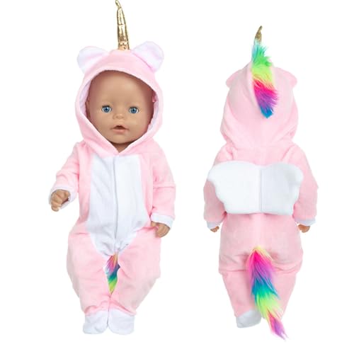 Roupas de bonecas para bonecas para bebé 35-43 cm, roupa para bonecas para bebé de 14-18 polegadas para meninos e meninas, acessórios para bonecas (não bonecas)