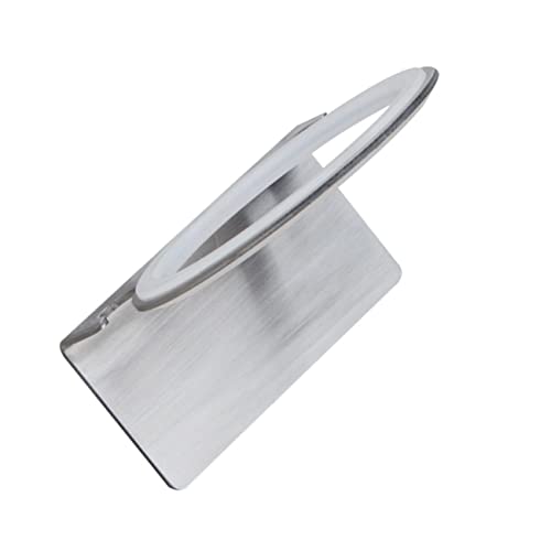 WOFASHPURET Stainless Steel Hair Dryer Holder Wall-mounted Easy Install for Bathroom Toilet