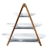 naturschiefer online kaufen ZEITLOSES DESIGN: Das langlebige Premium Porzellan der drei Schalen wurde mit warmem Holz und robustem Schiefer kombiniert. Die Schalen sind spülmaschinen- und mikrowellen geeignet