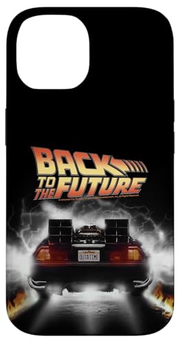 iPhone 14 Back To The Future DeLorean Peel Out Case