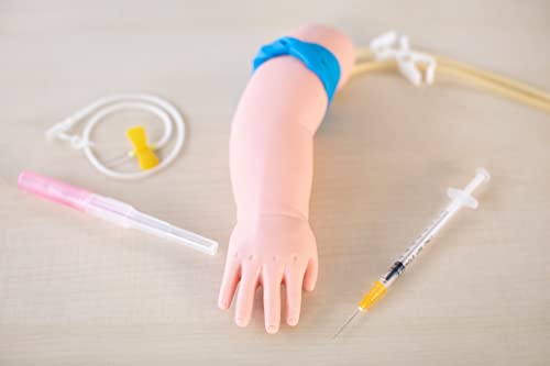 Pediatric Iv And Phlebotomy Practice Kit By The Apprentice Doctor. Practice And Perfect Critical Medical Skills Before Working On Real People. (Light Skin Tone) #TOP6