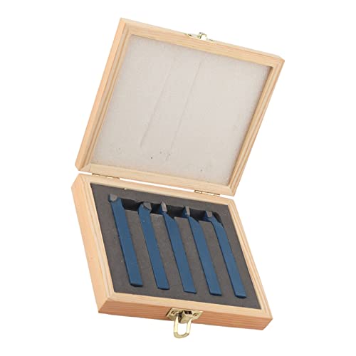 Set de 5 herramientas de carburo para torno 10x10mm miniatura 7