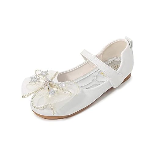 Tjej Prinsessor Skor med mjuk tunga Bekväm och mångsidig detaljhandel, Carnival Performance skor for prom for små tjejer (Color : Silver, Size : 31 EU)
