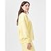 florence by millsWomensCozy Crush Oversized Pullover SweatshirtBaby ButtercupSmall
