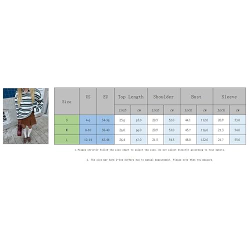 Edhomenn Sudadera a rayas para mujer, de manga larga, cuello de solapa, blusa casual de patchcolor, polo, estilo Y2k, ropa de otoño, 02 Multicolor, M