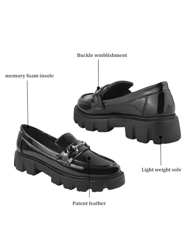 Image of TRYME Trendy Comfortable Extra Cushion Inner Sole Casual Loafer Shoes with Low Heels for Womens and Girls