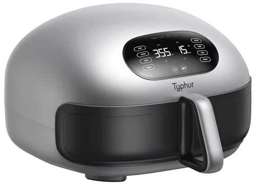 Typhur Dome 2 Large AI Smart Air Fryer, 15-in-1 Dual Heating, Self-Cleaning