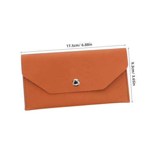 BESTYASH Korean Style PU Ladies Wallet Lightweight Card Holder for Women Elegant Cash Clutch Coin Purse for Dating Shopping Travel Essentials Durable Chic Design2