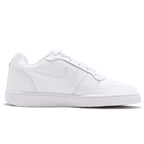 Nike Women's Ebernon Low Sneaker, White, 5 Regular US2