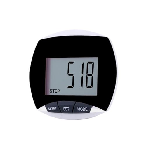 Pedometer For Walking Accurate Step Counter, Multifunctional Simple on Step, For Walking Pedometer Clip Portable Run