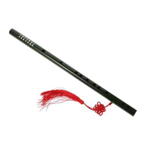 HEMOTON Green Bamboo Flute Chinese Traditional Flute for Beginners Musical Instrument Woodwind Instruments