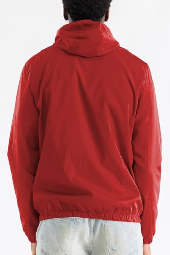 Image of WEIV GEAR Men's Full Zip Hooded Lightweight Windbreaker Anorak Jacket