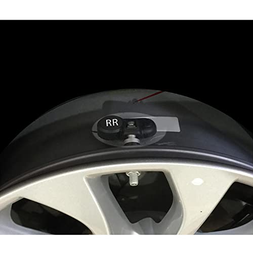 #N/A TPMS sem fio, sistema de monitor de pressão dos pneus, monitor LCD + 4 sensores externos, alarm