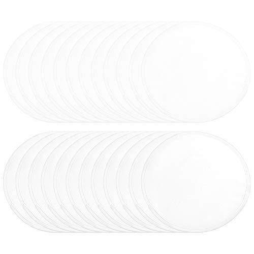 Flying Disc,24 PCS Folding Pocket Toy Set White Foldable Flying Disc for Outdoor