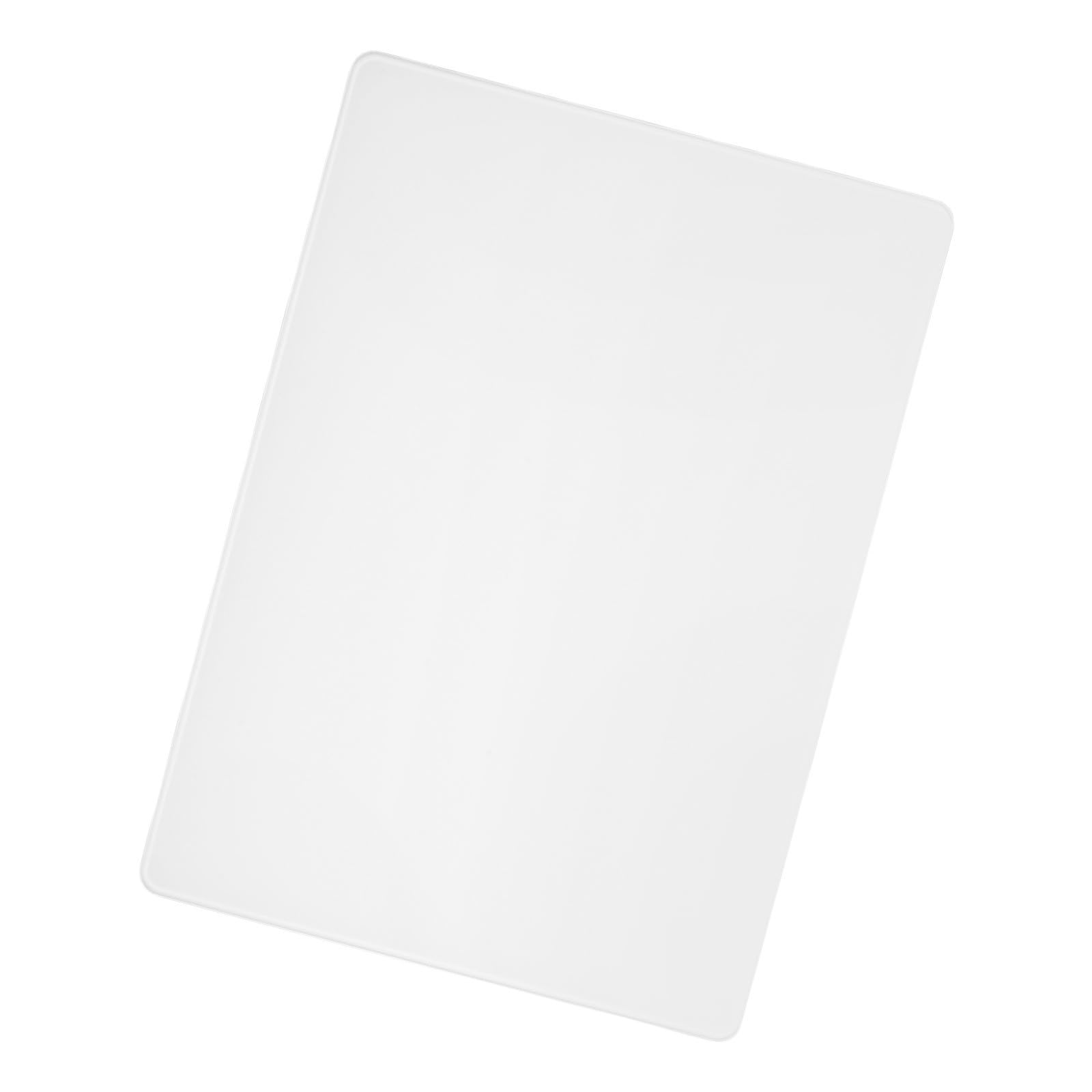 Veemoon Mouse Pad in Vetro Temperato per Uso Professionale e Lavoro D'ufficio, Design Monopezzo Spesso Tracciamento Rapido e Risposta Veloce per Mouse e Scrivania