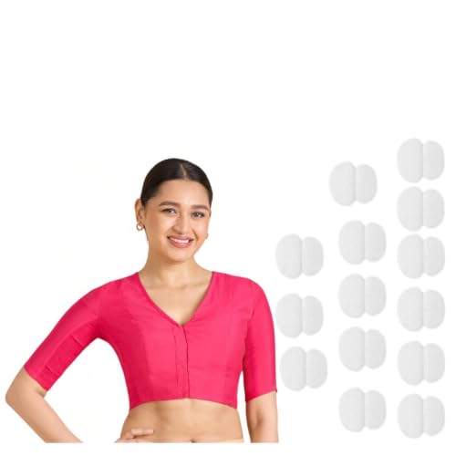Image of Studio Shringaar Women's Cotton Stretchable (Smocked) Readymade Saree Blouse