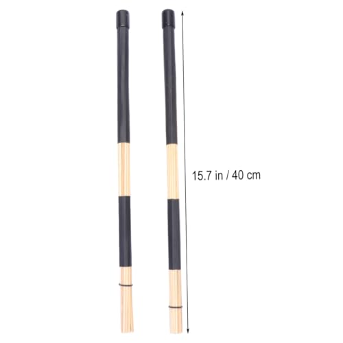 Baquetas de madera para batería Levemolo Jazz miniatura 2