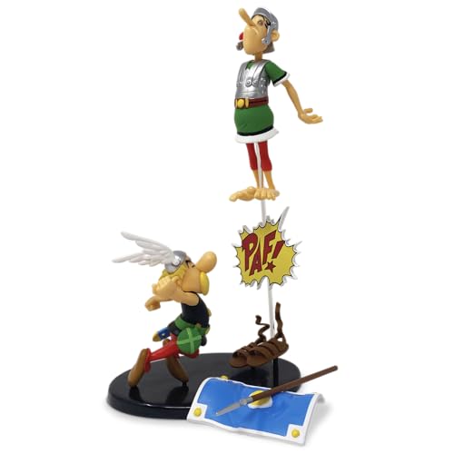 Plastoy Astérix Figurita Astérix y el legionario Paf ! - Resina - 27 cm