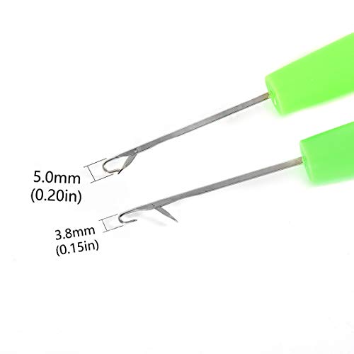 Yongyi CROCHET NEEDLE 2Pcs Latch Hook Tool,Big Crochet Needle 5.0Mm thumb #1