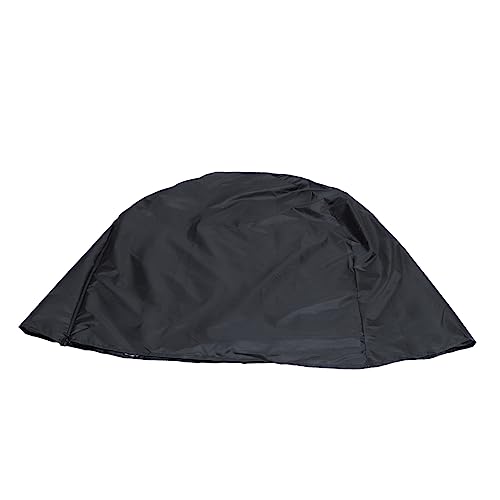 INOOMP Funda Protectora para Exterior Resistente Polvo y Agua con Correas Reforzadas para Jardín y Almacenamiento Fácil Color Negro
