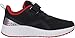 BRONAX Wide Width Running Shoes for Boys Size 3w Tennis Fashion Walking Sneakers Big Kids Boys Child Mesh Rubber Outsole Casual Comfortable Black Red 35