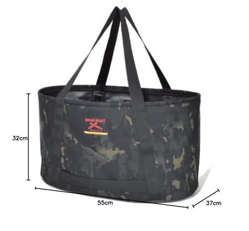 オレゴニアンキャンパー キャリーバッグ ロガーバケット ブラックカモ OCB2025BC