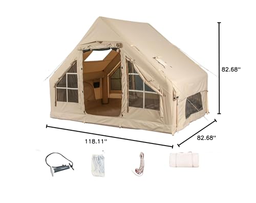 WENZEFZZB Inflatable Camping Tents の商品画像 8