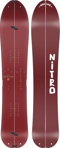 Nitro Snowboards Herren Slash Split BRD ´25, Powderboard, Tapered Directional Splitboard, Trüe Camber, All-Terrain, Wide, für große Füße, 3D Surf-Tech