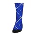 susiyo Royal Plaid Print Hiking Socks Boy Girls - Cushioned Crew Socks for Kids Soft, Breathable & Seamless Toe for All-Day Comfort