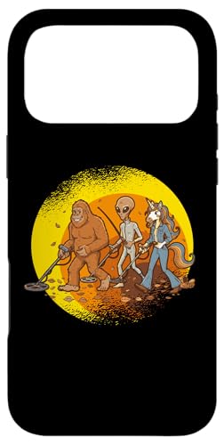 Bigfoot-Alien 70s, 金属探知機 アクセサリー 宝物を探す 金属探知機 スマホケース iPhone 17 Pro Max 用