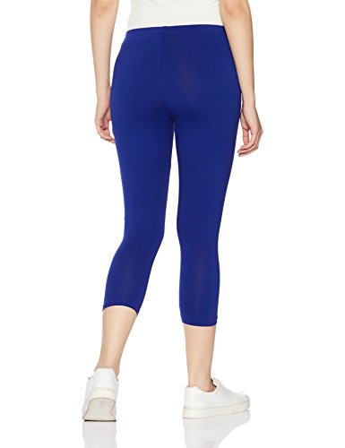 Lyra Women's Regular Fit Spandex, Cotton Capri - Image 3