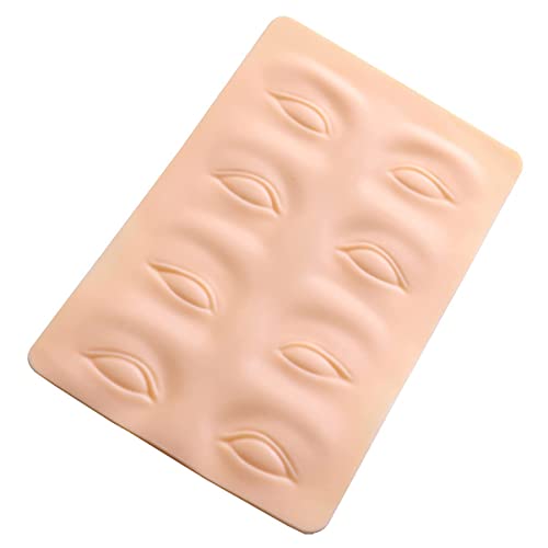 Aravli Silicon Practice Eye Skin for Eye & Brow Eyeline 3D Microblading Permanent Makeup Tattoo Practice Skins for Beginner Makeup Practice - Image 2