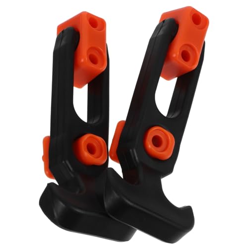 VILLFUL 2pcs Rubber Lock Hasp Latch Hatch Latches Car Hood Catches Latch Replacement Latches Replacement Toolbox Hasp Toolbox Latches Lock Rubber Hood Latches T-Handle Latches Rubber Latch