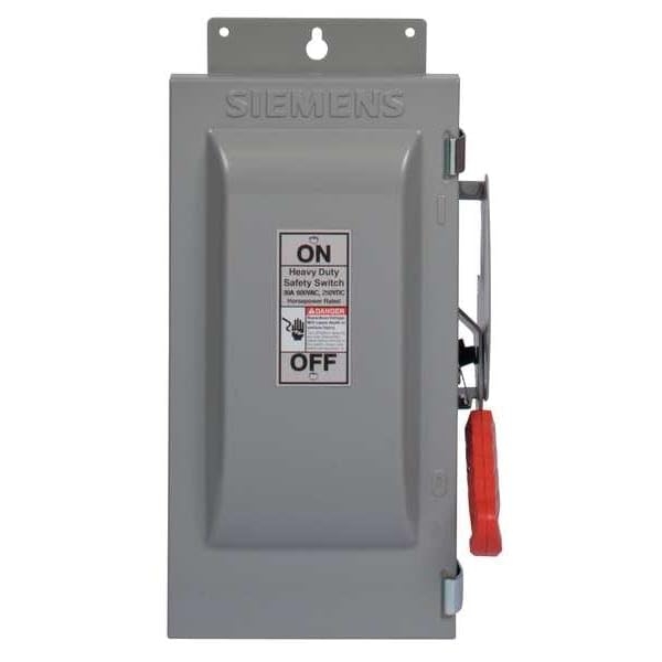Commutateurs de sécurité Siemens HF363N robustes 100 A 3 pôles