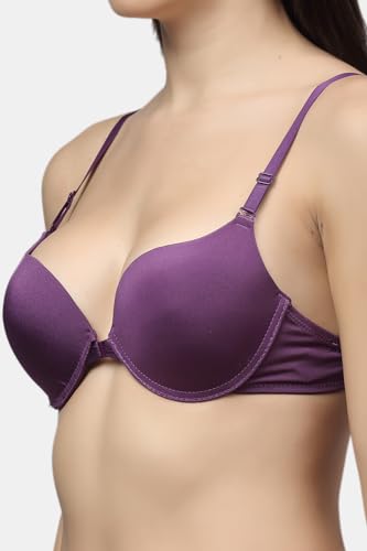 Image of Quttos PrettyCat Printed Front Open Underwire Sexy Pushup Bra
