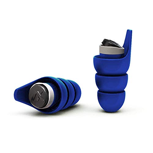 AXIL XP Defender Series Filtered Earplugs | Dual-Mode, Compact & Ultra Comfortable with Dynamic Mesh Filtering System, Hearing Protection for Hunting, Sleeping, Lawn Care, Construction & Concerts